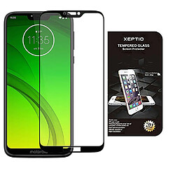 Xeptio Motorola Moto G7 POWER verre trempé protection écran 3D full noir Motorola Moto G7 POWER 4G : Protection d'écran en verre trempé FULL cover noir - Tempered glass Screen protector 9H premium / Films vitre Protecteur d'écran smartphone 2019 - Accessoires XEPTIO