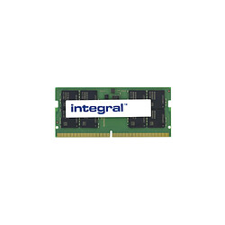 Integral 32GB LAPTOP RAM MODULE SODIMM DDR5 4800MHZ PC5-38400 UNBUFFERED NON-ECC 1.1V 2GX8 CL40