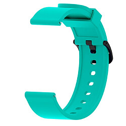 Wewoo Bracelet pour montre connectée Dragonne Sport en silicone brillant Huami Amazfit Bip Lite version 20 mm vert menthe