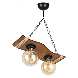 Avis Universal Chaîne d'éclairage Corde à la maison Chandelier en bois