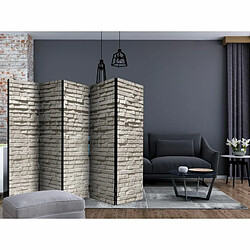 Paris Prix Paravent 5 Volets Brick Wall : Minimalism 172x225cm