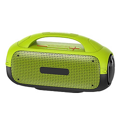 Yonis Enceinte Bluetooth 80W Waterproof Portable Subwoofer Idéale Pour Extérieur Et Intérieur Enceinte Bluetooth Portable 80W Waterproof IPX6 Subwoofer Extérieur Autonomie 8h Grass Green YONIS