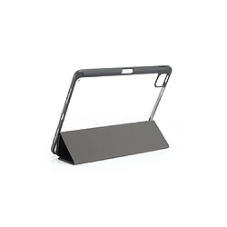 Etui folio WE pour tablette iPad AIR 11" 2024 - Coloris Noir - Fonction support - Dos transparent - Support stylet - Compatible iPad Air 10.9" (génération 4/5) 