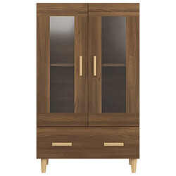 Acheter vidaXL Buffet Chêne marron 70x31x115 cm Bois d'ingénierie