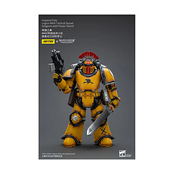 Joy Toy Warhammer The Horus Heresy - Figurine 1/18 Imperial Fists Legion MkIII Tactical Squad Sergeant with Power Sword 12 cm