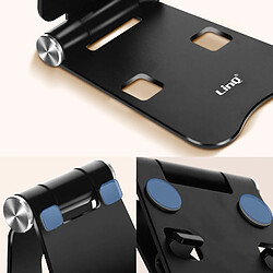 Avis Support Bureau Pliable Noir pour Smartphone, LinQ