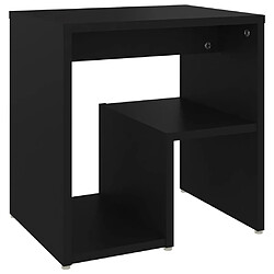 Avis Maison Chic Lot de 2 Tables de chevet - Tables de Nuit Noir 40x30x40 cm Aggloméré