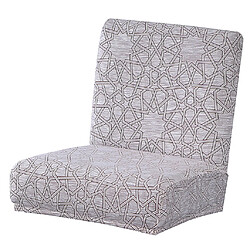 Housse De Chaise Courte à Dossier Bas, Hauteur De Comptoir, Tabouret A_Light Grey pas cher