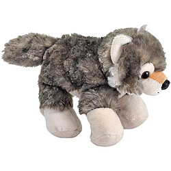 Wild Republic peluche Hug'ems Loup de 18 cm gris blanc 