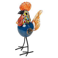 Figurine Décorative Romimex verre Coq 