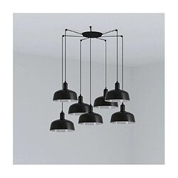 faro Suspension Tatawin Acier Noir