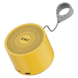 Yonis Mini Enceinte Bluetooth 5.0 Super Bass Portable Enceinte Bluetooth 5.0 Portable Super Bass 10M Autonomie 4H Ultra-Léger Jaune YONIS