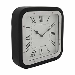 Paris Prix Horloge à Poser Vouman 28cm Argent & Noir