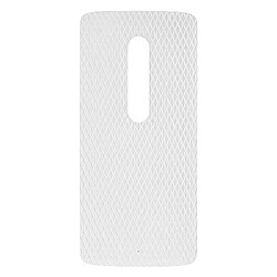 Wewoo Coque Arrière Batterie pour Motorola Moto X Play XT1561 XT1562 Blanc