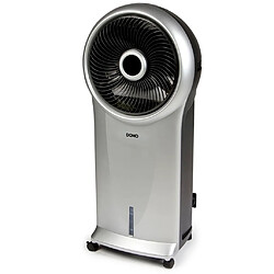 DOMO Refroidisseur d'air 89,5 cm 110 W Noir et argenté DO152A