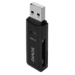 SAVIO Lecteur de carte SD, USB 2.0, AK-63