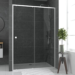 Aurlane Porte de douche coulissante 140 cm 