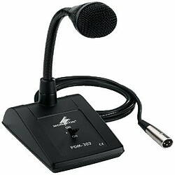 Avis Monacor - PDM-302 - microphone PA de bureau - noir