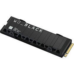 Western Digital WD Black™- Disque SSD Interne RGB - SN850 - 500Go - M.2 NVMe Dissipateur de chaleur (WDS500G1XHE)