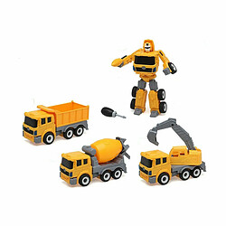 BigBuy Kids Transformers Lumière Jaune avec son 52 x 34 cm