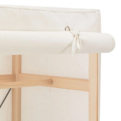 Avis vidaXL Garde-robe Blanc 79 x 40 x 170 cm Tissu