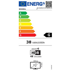 Écran Newskill IC34W4-V 144 Hz 34" pas cher