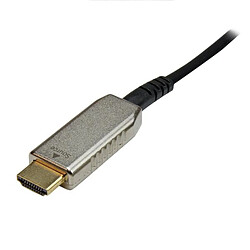 StarTech.com Câble HDMI haute vitesse Ultra HD 4k 30m - Rallonge hybride HDMI fibre optique active - HDMI vers HDMI - M/M