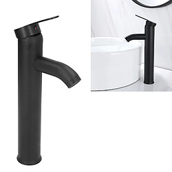 ComfortXL Robinet de salle de bain noir en acier inoxydable g1 2 à commande facile pas cher