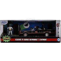 Jada Toys Figurine Batman et Batmobile métal 1966 pas cher