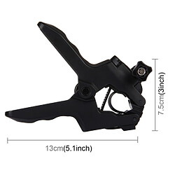 Acheter Wewoo Clip GoPro pour HERO6 / 5 Session / 5/4 Session / 4/3 + / 3/2/1, Autres caméras de sport Jaws Flex Clamp Mount avec boucle et vis à oreilles