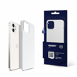 Max Protection Apple iPhone 12 - 3mk Hardy Silicone MagCase White 