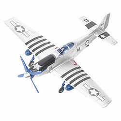 Kit De Modèle D'assemblage D'avion P-51 à L'échelle 1:48 Pour Adulte Gris Brillant