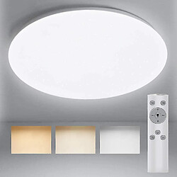 Universal Lampe, plafond, 18W, 1600 lumens, lumière de salle de bains, plafond W, équivalent à CCT.