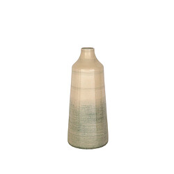 Vase Romimex Beige Gris verre 14 x 35 x 14 cm