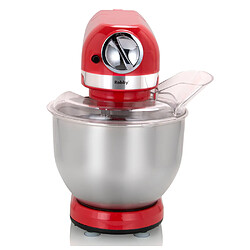 Robot multifonctions 5l 1000w rouge avec hachoir et blender 1,5l en verre - robimix rouge - ROBBY pas cher