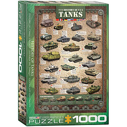 Eurographics ? Puzzle l?Histoire des Tanks (1 000 pièces)