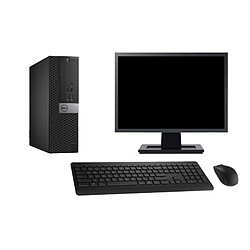 PC Dell 5040 SFF Ecran 27" i3-6100 RAM 32Go Disque 500Go HDMI Windows 10 Wifi · Occasion 