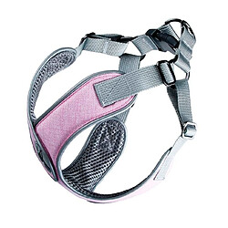 Universal Débardeurs réfléchissants pour chiots débardeurs pour animaux de compagnie pour chiots débardeurs pour chats harnais pour chiens grille douce et respirable Chihuahua Bulldog | Utilisation (rose) 