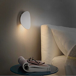 Stoex Applique Murale D'Intérieur Nordique Blanche Applique Murale Led Moderne Applique Murale Pour Salon, Bureau, Chambre À Coucher, Balcon, Blanc Chaud