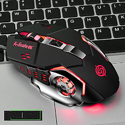 Universal Vente de concours Q5 Gaming Mouse USB Wired CF Survival Poulet Pressure Gun Custom