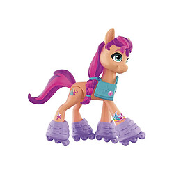 My Little Pony Figurine Sunny Starscout en Rollers - Aventure de Cristal Rose 