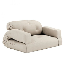 Inside 75 Canapé futon standard convertible HIPPO SOFA couleur beige 