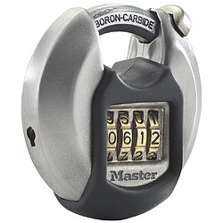 Master Lock Cadenas Disque Excell Acier inox 70 mm M40EURDNUM