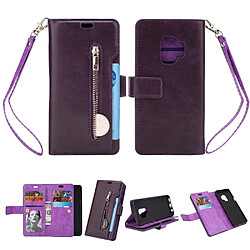 Etui en PU pour Samsung Galaxy S9 