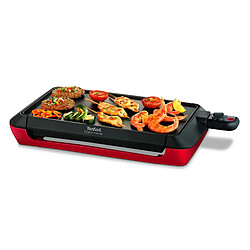 Plancha électrique 2000w 46,4x24,4cm rouge - cb660501 - TEFAL