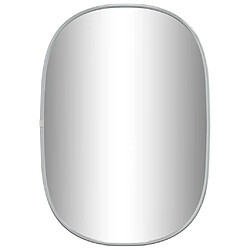 Maison Chic Miroir mural | Miroir Décoration pour Maison Salle de Bain Argenté 0x35 cm -GKD76756