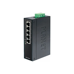 Planet Technology Corp Planet Switch Indust Gigabit -40/75° - 5 ports 10/100/1000