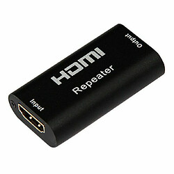 Techly HDMI signal repeater 4K up to 40m black