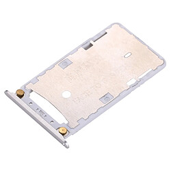 Acheter Wewoo Tiroir de Carte SIM argent pièce détachée pour Xiaomi Redmi 3 et 3 3X SIM SIM / TF Plateau