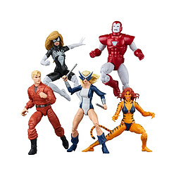 Hasbro Marvel Legends - Pack 5 figurines The West Coast Avengers Exclusive 15 cm 